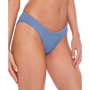 Slip da bagno blu personalizzato da donna Becca Rebecca Virtue, separato, in Spandex/Nylon, con logo personalizzato, per il nuoto - Product Image 2