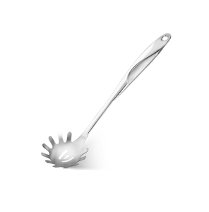 Cuchara de espagueti de acero inoxidable Utensilios de cocina Cuchara de pasta Fideos Venta caliente Cuchara de servidor de espagueti - Product Image 6