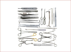 Juego de instrumentos de rodilla Instrumentos quirúrgicos ortopédicos El mejor kit de cirugía de rodilla Juego de 54 piezas con caja - Product Image 2