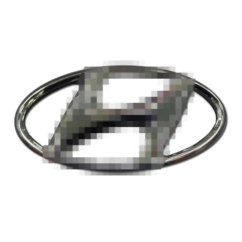 Custom chrome ABS car logo emblem metallic plastic badge sticker for auto vehicle