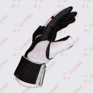 Gants de frappeur de baseball rouge et noir de meilleure qualité Gants de baseball et softball en cuir véritable pour jeunes adultes - Product Image 5