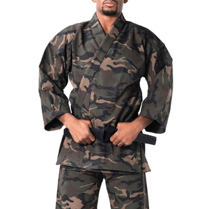 Logotipo personalizado y bordado BJJ uniforme Impresión digital jiu jitsu kimono Karate uniforme Venta al por mayor Servicio OEM de calidad superior - Product Image 4