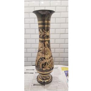 Metal Brass Flower <b>Vase</b> Classy Look for Home and Office Decor <b>Vase</b> <b>Gold</b> Plated Wedding Floral Centrepiece Handmade High Quality - Product Image 1