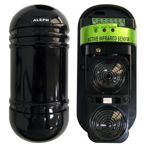 Sistema de Seguridad con Barrera Infrarroja Activa Aleph 2 Beam, Sensor Infrarrojo para Exteriores - Product Image 1