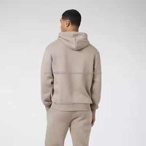 Conjuntos Deportivos de Felpa Técnica OEM, 100% Algodón, Corte Ajustado, con Capucha, Diseño Sólido, Marca Privada, Ropa Deportiva de Invierno - Product Image 3