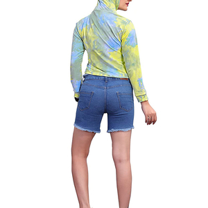 Wholesale Ladies' 100% Cotton Winter Sweatshirt Cropped Hood <b>Long</b> Sleeve Tracksuit Custom Logo Crop <b>Tops</b> for GYM Workout Printed - Product Image 4