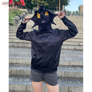 Sweat à capuche respirant à fermeture éclair pour femme avec logo personnalisé et tissu durable pour les activités de plein air Sweat à capuche zippé - Product Image 3