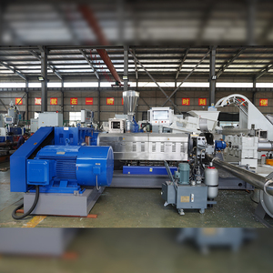 Thổi/đúc phim lớp kneader banbury Mixer hai giai đoạn pelletizer <span class=keywords><strong>PP</strong></span>/PE/PVC phụ màu trắng masterbatch granulator - Product Image 5
