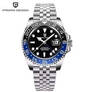 Relojes Hombre Original Pagani Design 1662 Jubilee Straps Mens <b>Automatic</b> Wrist Watch GMT Luxury Brand Mechanical Watches for Men - Product Image 2