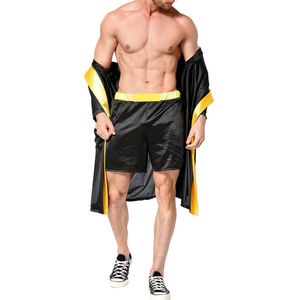 Bata de Boxeo de Poliéster de Alta Calidad Más Vendida, con Capucha para Hombre y Mujer, Color y Logotipo Personalizables, Ropa de Entrenamiento de MMA y Kick Boxing, Transpirable - Product Image 1