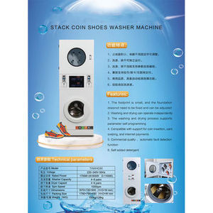 เครื่องซักผ้าและอบแห้งแบบหยอดเหรียญอัตโนมัติ1700W อุปกรณ์ซักรีดประสิทธิภาพสูง - Product Image 4