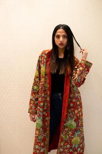 Kanya Libas – Nouvelle veste courte unisexe en lin et coton, style bohème Kantha, pour femme, tendance et explosive - Product Image 4