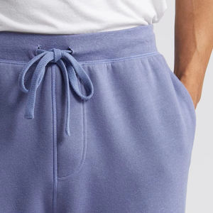 Jogging vierge personnalisé sweats pantalon de survêtement à jambes larges pantalon baggy en coton éponge français pantalon de survêtement brodé évasé à jambes droites pour hommes - Product Image 4