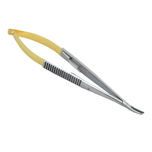 Instrumento de Oftalmología Pinzas manuales 12,5 cm-16cm Portaagujas de acero inoxidable con abrazadera de pasador de bloqueo Herramientas de Cirugía Cosmética - Product Image 4