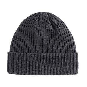 Bonnet en tricot côtelé unisexe entièrement personnalisé Glory - Bonnet d'hiver épais à revers pour hommes et femmes - Product Image 4