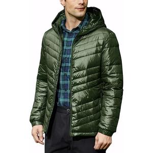 OEM personalizado impreso al aire libre masculino acolchado burbuja cálido invierno hombres abrigos chaqueta acolchada para hombre nieve Puffer chaquetas Reversible chaqueta - Product Image 3
