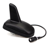 Black Shark Fin Antenna Aerial AM/FM für 96-05 VW MK4 Golf JETTA PASSAT B5 B5.5 Polo New Beetle