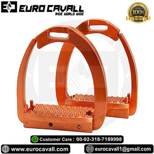 Estribos ecuestres de seguridad de liberación rápida de aluminio duradero con logotipo personalizado Euro Cavall Industries 2025 - Product Image 4