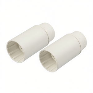 Juego de 2 Portalámparas Blancos E14 PP0489, Bases de Lámpara Duraderas y Elegantes - Product Image 2