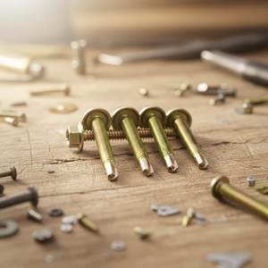 สกรูหัวหกเหลี่ยมเจาะเองได้ เกรด 8 เหล็กกล้าคาร์บอนชุบสังกะสีฟอสเฟต เกลียวมาตรฐาน ยี่ห้อ PDC หลายขนาดนิ้ว - Product Image 1