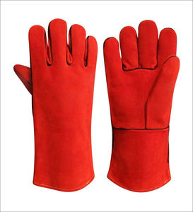 Guantes de soldadura de cuero Premium con servicio de OEM superventas, recién llegados, diseño resistente al calor, guantes de seguridad razonables - Product Image 3