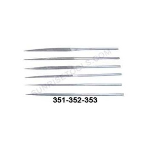 Aiguilles à limer (lot de 6 pièces) dans une pochette en plastique 14 cm Outils de bijouterie économiques - Product Image 3
