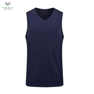 Camiseta de entrenamiento de gimnasio informal de alta calidad, superventas, tejido de punto transpirable con etiqueta personalizada de Color sólido, estilo de moda - Product Image 3