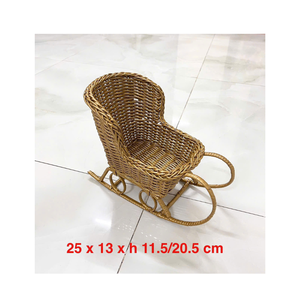 Ornements de Noël en rotin naturel, décorations en osier tissé à la main de qualité supérieure pour Noël Noel Tree Hanging Holiday Home Decor. - Product Image 6