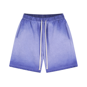 Custom Acid Wash Shorts Mens Fashion Streetwear Cotton Summer Wear Manufacturer - Product Image 4