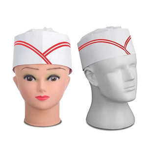 หมวกเชฟทำอาหารในครัวปรับได้พิมพ์โลโก้ได้ตามต้องการหมวกเชฟแบบยืดหยุ่นสำหรับเด็กและผู้ใหญ่อุปกรณ์สำหรับโรงแรมและร้านอาหาร - Product Image 1