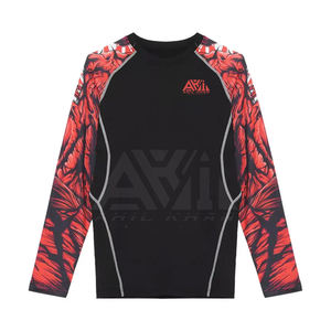 Nuevas Camisetas de Compresión Transpirables de Secado Rápido con Mangas Largas y Spandex/Poliéster en Oferta - Product Image 3