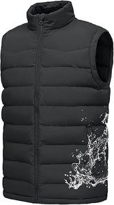 Chaleco Acolchado para Hombre, 100% Poliéster, Invierno, Casual, Transpirable, Personalizado, Alta Calidad, Cierre de Cremallera, Cuello en V, 220g, Tejido, al Mejor Precio - Product Image 5