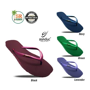 Chanclas de playa de verano para mujer, sandalias de alta calidad, Color liso, precio al por mayor