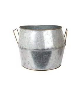 Venta al por mayor de jardineras de metal galvanizado resistentes a la intemperie, elegantes, perfectas para uso en jardín al aire libre Venta caliente - Product Image 5