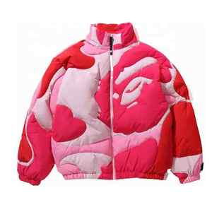 Hot Selling Outdoor Comfortable Winter Puffer <b>Jacket</b> For Men Solid Customized Color Puffer <b>Jackets</b> For Men - Product Image 1