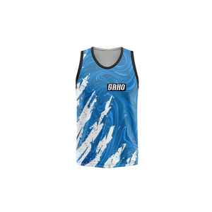 Gilet athlétique GAA conçu et fabriqué au Pakistan avec coutures renforcées maille légère et impression logo club - Product Image 2