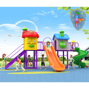 Trẻ Em Ngoài Trời Playsets Mầm Non Sân Chơi Nhựa Trượt Trẻ Em Toddler Swing Set Cho Trẻ Em Bé Thiết Bị - Product Image 4
