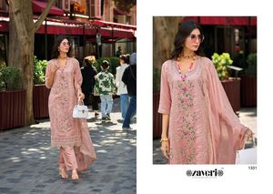 Kurta Pakistaní de Organza Suave con Bordado, Diseño de Maruti Fashion para Mujer, Calidad Estándar, Ideal para Fiestas y Bodas, Proveedor Indio - Product Image 4