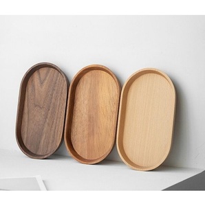 Bandeja Decorativa de Madera Estilo Art Deco para Fiestas de Eid, Ramadán, Bodas y Diwali - Color y Logotipo Personalizables, Vajilla Multifuncional - Product Image 6