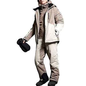 Conjunto de Ropa de Invierno Personalizada Unisex de Talla Grande con Capucha, Impermeable, Cortavientos, Transpirable, con Cremallera, para Esquí y Actividades al Aire Libre, con Estampado de Alta Calidad - Product Image 4