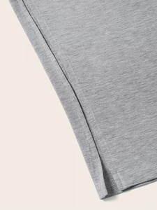 Mini-Robe Léopard Évasée Coupe Ajustée Col Rond Nervuré Sans Manches Uni Printemps-Été Vêtements Femme Bangladesh Écologique - Product Image 5