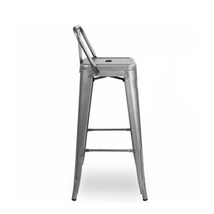 Chaise de café TOLIX de style industriel GCFC026, gris anthracite, avec dossier - Product Image 2