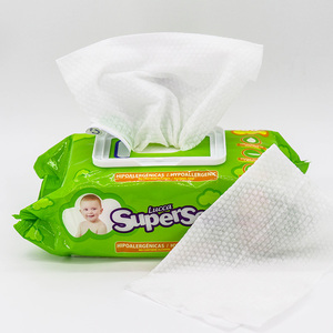 Lingettes pour bébé Uniquality SuperSoft Hypoallergéniques Sans Alcool Pour Soins de la Peau des Bébés - Product Image 2
