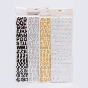 Custom Eco-friendly 3D Craft Sticker Eva Foam Sticker Number Alphabet Letter Stickers