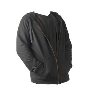 Sweat à capuche de sport d'hiver pour homme, coupe oversize, couleur unie, athlétique, pour la gym, l'entraînement, la course, en coton, polyester et polaire, anti-humidité et séchage rapide - Product Image 3