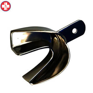 Abaissez le solide dentaire de plateau avec la conception durable de l'acier inoxydable 55mm x 47mm de taille de la jante XXS - Product Image 1