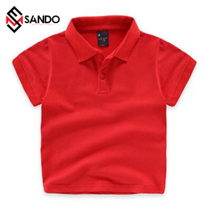Polo con diseño personalizado para niños, Camiseta estampada de alta calidad, venta al por mayor, para verano - Product Image 5