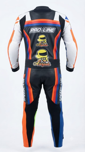 Combinaison de course professionnelle Zonda pour homme, 1 pièce, en cuir de vache véritable/cuir de kangourou, sur mesure, avec combinaison intégrale/traje niveau 2 CE - Product Image 2