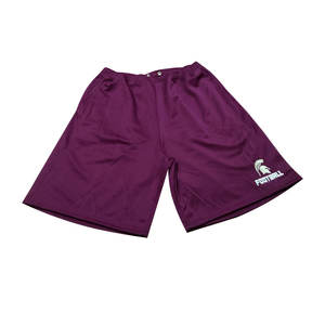 Vente en gros de shorts de basket-ball à séchage rapide avec logo personnalisé maille respirante pour hommes jeunes adultes toile solide style écologique - Product Image 2