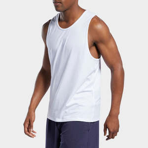 Débardeurs à séchage rapide pour hommes Quantité en vrac Plus Size Gym Fitness Wear Singlets peu coûteux - Product Image 3